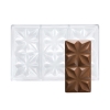 Поликарбонатная форма для конфет PAVONI - "Плитка шоколада, Эдельвейс" (PC5005.) (Упаковка 1 шт.) фото 8225