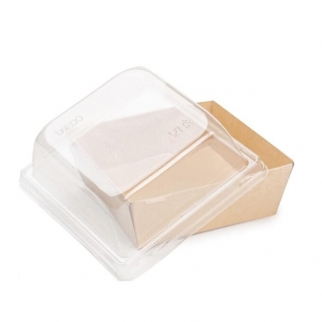 Упаковка для Бенто-торта OSQ - "Крафт, 550 мл." (дно) (OSQSmartPack550box) (Упаковка 1 шт.) фото 11810