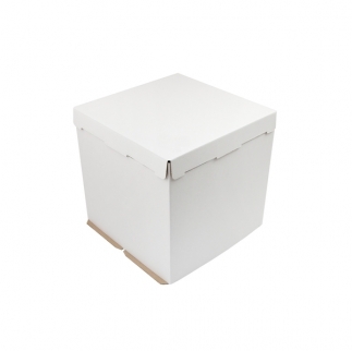 Упаковка для торта PASTICCIERE - "Белая, 36x36x26 cм." (EB260(360х360)) (Упаковка 1 шт.) фото 10315