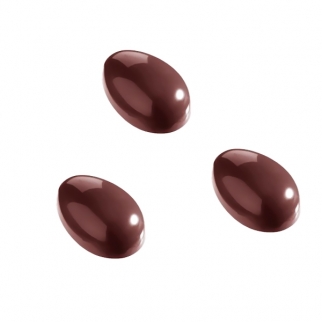 Поликарбонатная форма для конфет CHOCOLATE WORLD - "Яйцо" (E7001/230*) (Упаковка 1 шт.) фото 11867