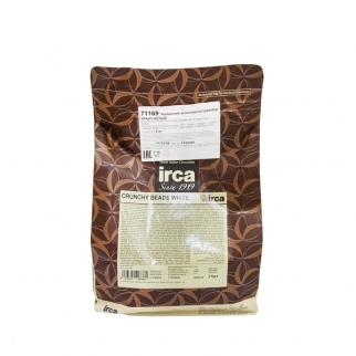 Украшение шоколадное IRCA - "Шарики-Кранч, Белые" (71169.) (Упаковка 2 кг.) фото 5762