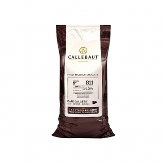 Шоколад CALLEBAUT - "Темный, Диски 54,5%" (811NV-595) (Упаковка 10 кг.) фото 7818