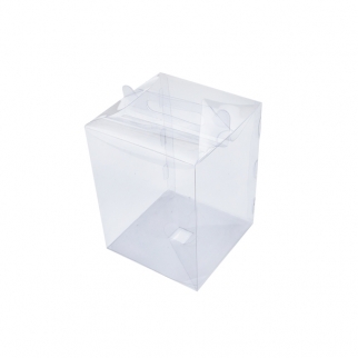 Упаковка для торта АЙСТ - "Прозрачная, Пластик, 18х18х24 см." (Упаковка 1 шт.) фото 6093