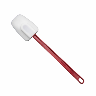 Силиконовая ложка с пластиковой ручкой, 25 см. (SPC25.) (Упаковка 1 шт.) фото 8025