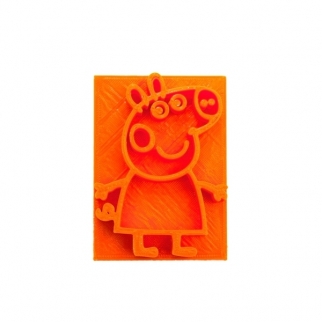 Вырубка 3D для печенья - "Свинка Пеппа" (ЦБ-00000860) (Упаковка 1 шт.) фото 2886