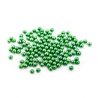 Посыпка Шарики металлик - "Зеленые", 4 мм. (AI28240-TM) (Упаковка 100 г.) фото 5183