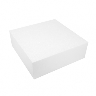 Форма муляжная для торта - "Квадрат" 30х30 см. выс. 10 см.  плот. 25 кг/м³. (S3030-MP) (1 шт.) фото 4132