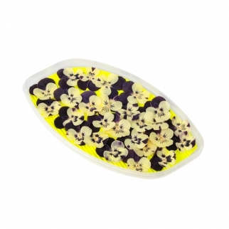 Цветы обезвоженные съедобные - "Виола, Желтый бриллиант" (Упаковка ~25 шт.) фото 10451