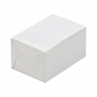 Упаковка для пирожных ForGenika - "Белая, 15х10х8 см." (Упаковка 1 шт.) фото 13528