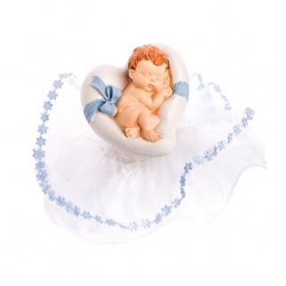 Фигурка новорожденного MODECOR - "Спящий, мальчик" (26180*С) (Упаковка 1 шт.) фото 6692
