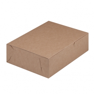 Упаковка для пирожных - "Крафт, 20х15х6 cм." (070092-РК) (Упаковка 1 шт.) фото 12245