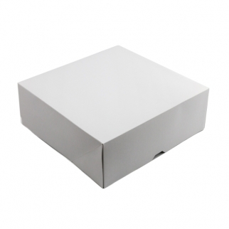 Упаковка для торта PASTICCIERE - "Белая, 32,5х32,5х12 cм." (KT120(большая)) (Упаковка 1 шт.) фото 3126