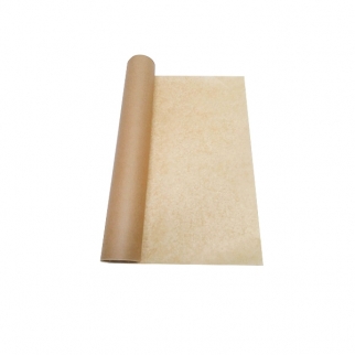 Бумага для выпечки силиконизированная GURMANOFF - "Бежевая, 35 г/м², 38 см." (Упаковка 25 м.) фото 13454