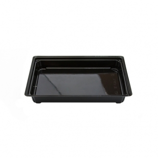 Упаковка для суши, роллов (Низ) ИНЛАЙН-Р - "Черная SL-C25PR " (Упаковка 1 шт.) фото 6187